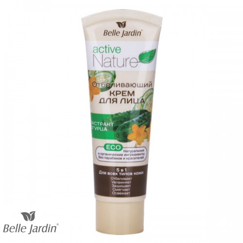 ACTIVE NATURE ECO - Krema za izbeljivanje lica sa ekstraktom krastavca - piling 85ml